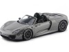 2013 Porsche 918 Spyder Convertible Gris 1:18 Welly 18051