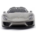 2013 Porsche 918 Spyder Convertible Gris 1:18 Welly 18051