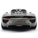 2013 Porsche 918 Spyder Convertible Gris 1:18 Welly 18051