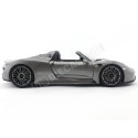 2013 Porsche 918 Spyder Convertible Gris 1:18 Welly 18051