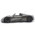 2013 Porsche 918 Spyder Convertible Gris 1:18 Welly 18051