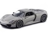 2013 Porsche 918 Spyder Hard-Top Gris 1:18 Welly 18051