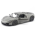 2013 Porsche 918 Spyder Hard-Top Gris 1:18 Welly 18051