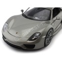 2013 Porsche 918 Spyder Hard-Top Gris 1:18 Welly 18051