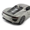 2013 Porsche 918 Spyder Hard-Top Gris 1:18 Welly 18051