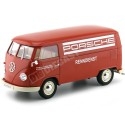 1963 Volkswagen T1 Microbus Panel Van "Servicio Porsche" Rojo 1:18 ...