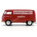 1963 Volkswagen T1 Microbus Panel Van "Servicio Porsche" Rojo 1:18 ...