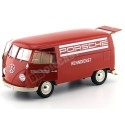 1963 Volkswagen T1 Microbus Panel Van "Servicio Porsche" Rojo 1:18 ...