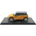Réplica Coche Mini Cooper S Hatchback 1:18 Naranja/Negro - Welly 180