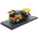 Réplica Coche Mini Cooper S Hatchback 1:18 Naranja/Negro - Welly 180