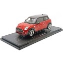 Réplica Coche Mini Cooper S Hatchback 1:18 Rojo-Negro - Coches de Me