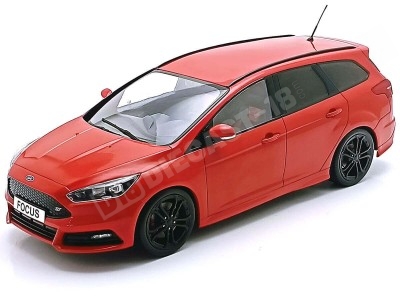 Ford Focus ST Estate 2014 Azul oscuro metalizado - Réplica 1:18 IXO