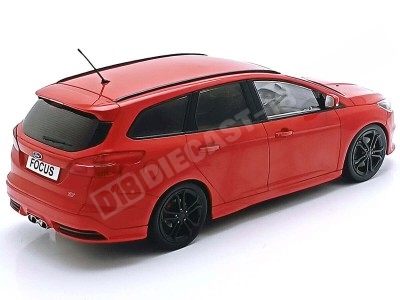 Ford Focus ST Estate 2014 Azul oscuro metalizado - Réplica 1:18 IXO 2
