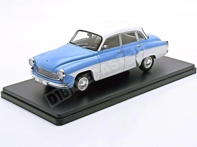 1965 Wartburg 312 Azul Claro/Blanco 1:18 MC Group 18300