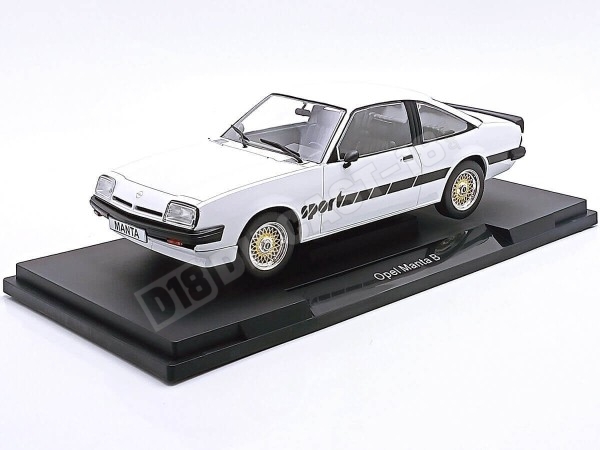 1980 Opel Manta B Magic Negro 1:18 MC Group 18256