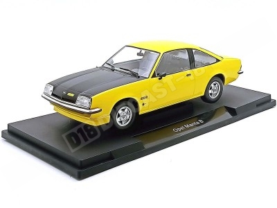 1980 Opel Manta B GT/E Plata/Negro 1:18 MC Group 18258