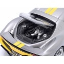 2022 Ferrari 296 GTB Assetto Fiorano Gris/Amarillo 1:18 Bburago 16017