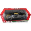 2022 Ferrari 296 GTB Assetto Fiorano Gris/Amarillo 1:18 Bburago 16017