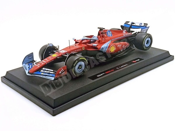 Ferrari SF-24 Nº55 Carlos Sainz GP F1 Miami – Escala 1:18 de Bburago