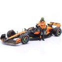 Réplica McLaren MCL38 Miami GPLando Norris F1 2024 - 1:43 Bburago