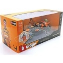 Réplica McLaren MCL38 Miami GPLando Norris F1 2024 - 1:43 Bburago