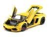 Cochesdemetal.es 2011 Lamborghini Aventador LP700-4 Amarillo 1:18 Welly 18041