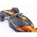 Réplica McLaren MCL38 Miami GP y figura Lando Norris F1 - 1:24 Bburago