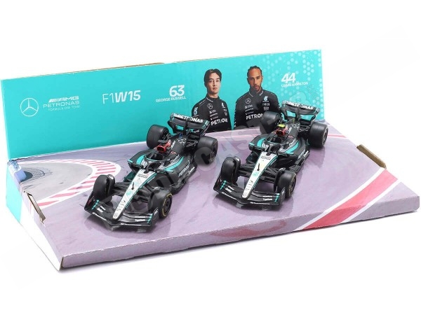 Mercedes-AMG F1 W13 W14 W15 1:43 – Set 4 Lewis Hamilton / George Ru