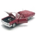 Chevrolet Impala Convertible Negro 1:24 – Clásico de metal a escal