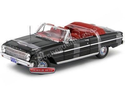 Cochesdemetal.es 1963 Ford Falcon Futura Open Convertible Raven Black 1:18 Sun Star 4533