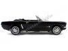 Cochesdemetal.es 1964 Ford Mustang 1-2 Cabrio Negro 1:18 Welly 12519