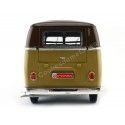 Cochesdemetal.es 1962 Volkswagen microbus combi type 2 T1 marron-gold 1:18 Lucky Diecast 92328