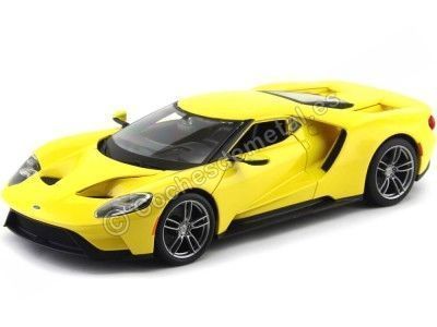 Cochesdemetal.es 2017 Ford GT Amarillo 1:18 Maisto 31384