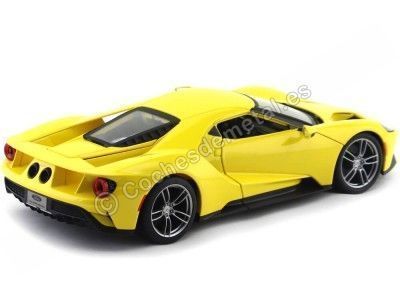 Cochesdemetal.es 2017 Ford GT Amarillo 1:18 Maisto 31384 2