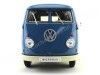 Cochesdemetal.es 1963 Volkswagen T1 Microbus Panel Van Azul 1:18 Welly 18053