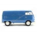 Cochesdemetal.es 1963 Volkswagen T1 Microbus Panel Van Azul 1:18 Welly 18053