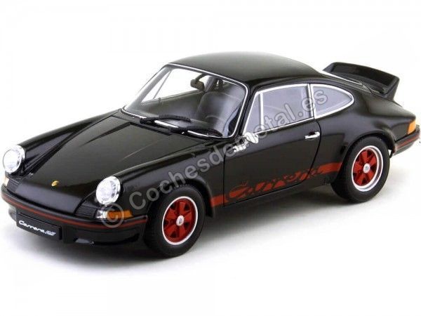 Cochesdemetal.es 1973 Porsche 911 Carrera RS Negro 1:18 Welly 18044