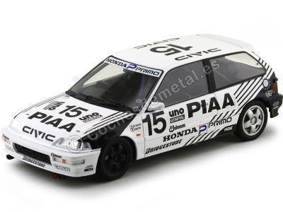 Cochesdemetal.es 1991 Honda Civic EF9 JTC PIAA Sugo 300K 1:18 Triple-9 1800102