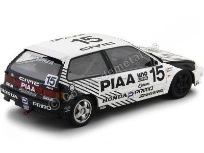 Cochesdemetal.es 1991 Honda Civic EF9 JTC PIAA Sugo 300K 1:18 Triple-9 1800102 2