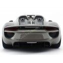 Cochesdemetal.es 2013 Porsche 918 Spyder Convertible Gris 1:18 Welly 18051