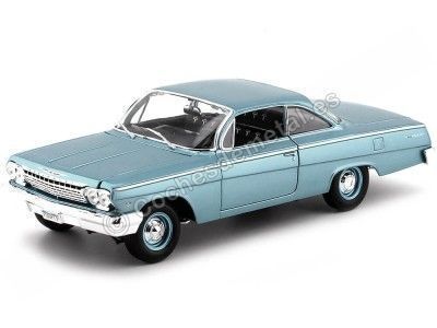 Cochesdemetal.es 1962 Chevrolet Bel Air Turquesa 1:18 Maisto 31641