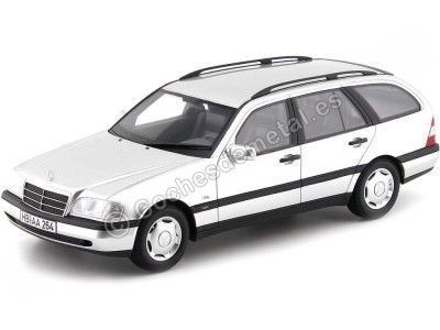 Cochesdemetal.es 1996 Mercedes-Benz C220 T-Model (S202) Gris Metalizado 1:18 BoS-Models 029