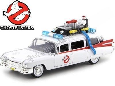 Cochesdemetal.es 1959 Cadillac Ambulance Ecto-1 Ghostbusters Cazafantasmas 1:24 Jada Toys 99731 253235000