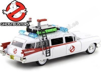 Cochesdemetal.es 1959 Cadillac Ambulance Ecto-1 Ghostbusters Cazafantasmas 1:24 Jada Toys 99731 253235000 2