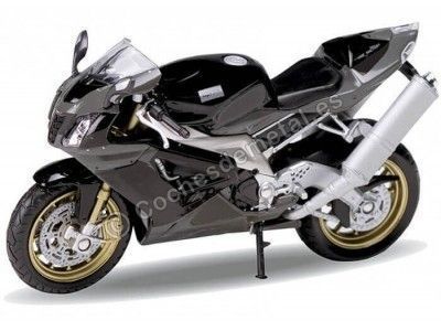 Cochesdemetal.es 2007 Aprilia RSV 1000 R Factory Black 1:18 Welly 12807