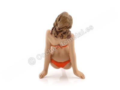 Cochesdemetal.es Figura de Resina "Bikini Girl November" 1:18 American Diorama 38175 2