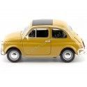 Cochesdemetal.es 1957 Fiat Nuova 500 Amarillo Oscuro 1:18 Welly 18009