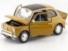 Cochesdemetal.es 1957 Fiat Nuova 500 Amarillo Oscuro 1:18 Welly 18009