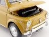 Cochesdemetal.es 1957 Fiat Nuova 500 Amarillo Oscuro 1:18 Welly 18009