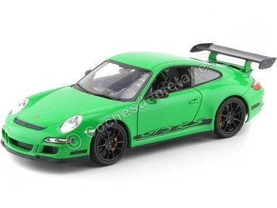 Cochesdemetal.es 2006 Porsche 911 (997) GT3 RS Verde 1:18 Welly 18015